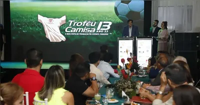Camisa 13: a premiação mais tradicional do esporte paraense será nesta terça, 10.