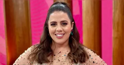 Apresentadora decidiu avançar sobre o limitador de roda, mas acabou esquecendo o tamanho da parte dianteira do veículo.