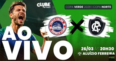 Transmissão da partida pela Clube