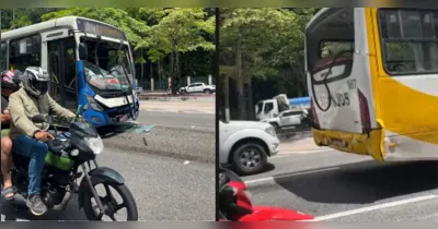 O trânsito na área segue lento.