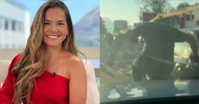 A confusão teve início na manhã desta segunda-feira (6), quando a apresentadora colidiu com o veículo do suspeito, de 67 anos, enquanto trafegava em uma avenida da capital carioca.