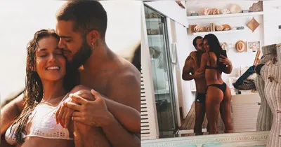 Casal comemora um ano de namoro