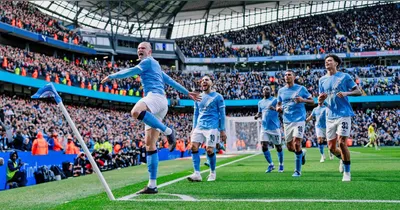 Haaland marcou três vezes