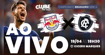 Bragantino x Remo agita a Série A neste domingo (19), e o torcedor azulino acompanha tudo ao vivo na Rádio Clube do Pará, pelo Tem Jogo no DOL.