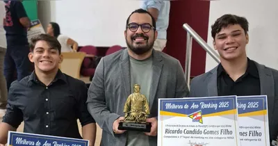 João Victor, Bruno da Silva e Ricardo Candido foram os premiados