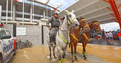 Segurança de 1.200 militares