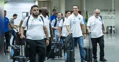 Paysandu chega ao Rio de Janeiro para sua estreia na Série C