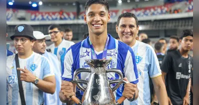 Imagem ilustrativa da notícia Cria da base, Cauã Libonatti renova com o Paysandu até 2028