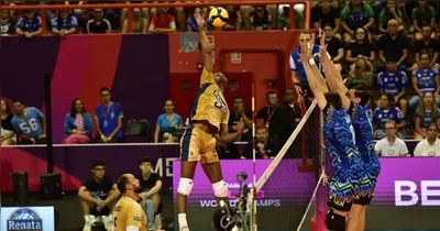 Perugia domina o Vôlei Renata no Mangueirinho, vence por 3 sets a 0 e garante vaga na final do Mundial de Clubes em Belém.