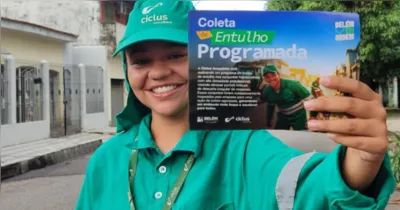 Coleta programada chega aos conjuntos habitacionais de Belém com orientação sobre o que pode ser descartado e cronograma definido para o mês de abril.