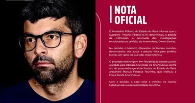 O caso segue em acompanhamento pelo Ministério Público e pela Justiça do Estado do Pará