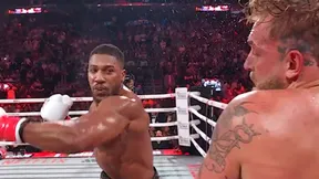 Imagem ilustrativa da imagem Joshua vence em luta com direito a mandíbula fraturada de Jake Paul