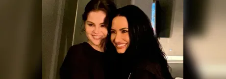 Imagem ilustrativa da imagem Demi Lovato e Selena Gomez se reencontram e agitam a web