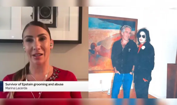Imagem ilustrativa da imagem Brasileira vítima de Epstein critica sigilo em arquivos divulgados pelo governo dos EUA