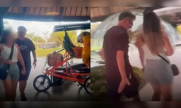 Imagem ilustrativa da imagem VÍDEO: Flagra do técnico do Remo viraliza em parque de Belém