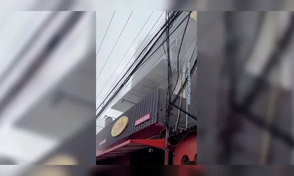 Imagem ilustrativa da imagem Vídeo: princípio de incêndio assusta moradores em Belém