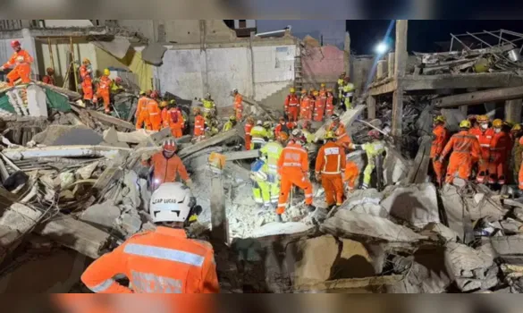 Imagem ilustrativa da imagem Bombeiros confirmam 12 mortos após desabamento de lar de idosos