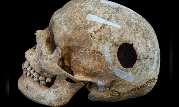 Imagem ilustrativa da imagem Descoberta macabra revela mortes horríveis de 1200 anos