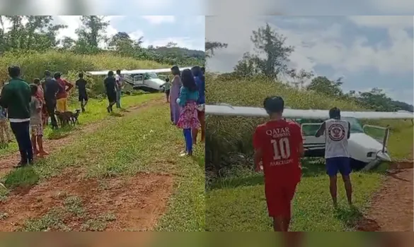 Imagem ilustrativa da imagem Avião cai em aldeia Kayapó em São Félix do Xingu no Pará