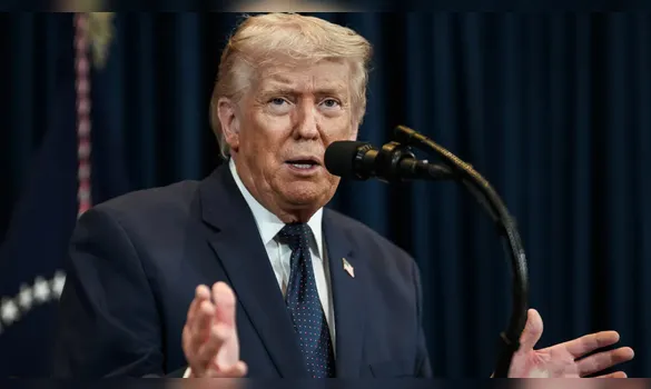 Imagem ilustrativa da imagem Trump diz que objetivos na guerra no Irã serão alcançados