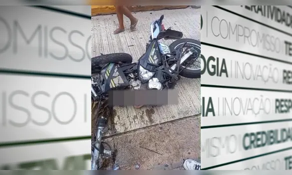 Imagem ilustrativa da imagem Motociclista fica ferido após acidente na pista do BRT em Belém