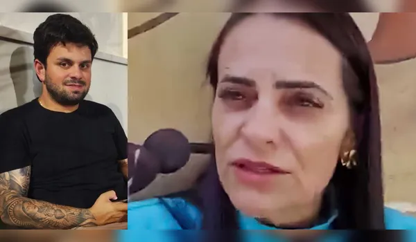 Mãe destaca tatuagem com rosto de santa no braço direito e um coração como pistas que podem ajudar a identificar o piloto desaparecido.