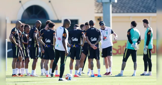 Imagem ilustrativa da notícia Vini Jr. treina e Ancelotti esboça time contra Croácia