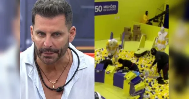 Imagem ilustrativa da notícia IMAGENS FORTES: Henri Castelli tem convulsão na prova do BBB26