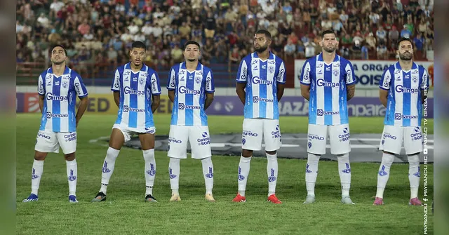 Imagem ilustrativa da notícia Paysandu despenca após empate entre Capitão Poço e Águia de Marabá
