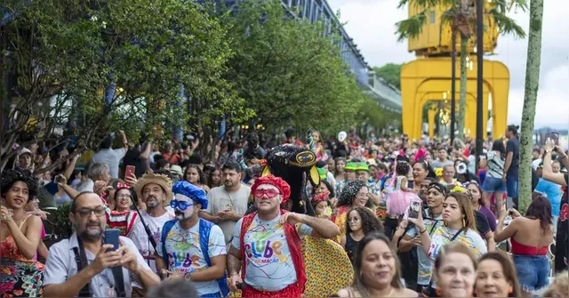 Imagem ilustrativa da notícia Estação das Docas terá bailinho de Carnaval gratuito. Veja!