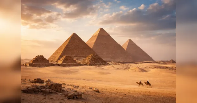 Imagem ilustrativa da notícia Existe uma cidade secreta sob as pirâmides do Egito? Saiba mais!