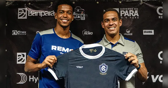 Imagem ilustrativa da notícia Remo apresenta atacante Carlinhos: "Vamos ser felizes juntos"