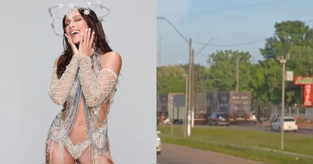 Imagem ilustrativa da notícia Caminhões com equipamentos dos Ensaios da Anitta chegam a Belém