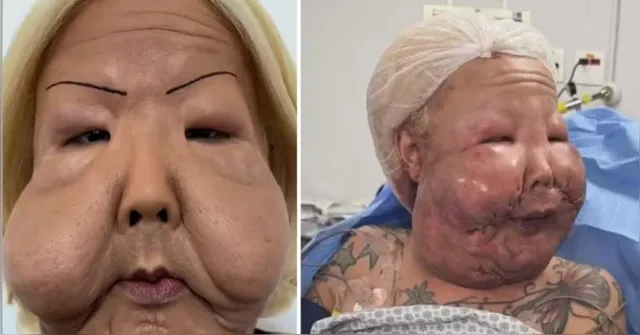 Imagem ilustrativa da notícia Juju do Pix faz nova cirurgia para retirar óleo mineral do rosto