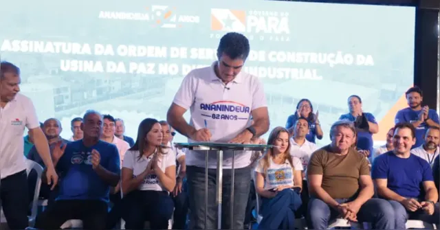 Imagem ilustrativa da notícia Governo do Pará inicia obras da segunda Usina da Paz em Ananindeua