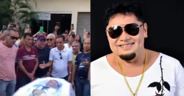 Imagem ilustrativa da notícia Amigos e familiares de Ray Douglas cantam em despedida do cantor