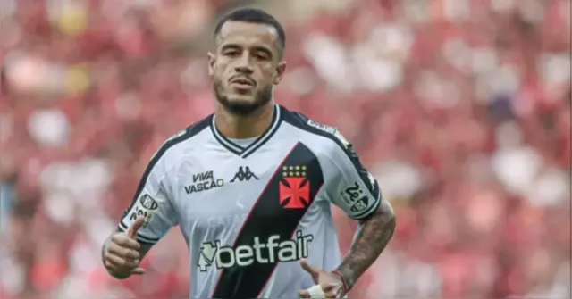 Imagem ilustrativa da notícia Philippe Coutinho pediu fim de contrato ao presidente do Vasco