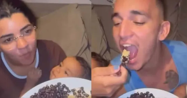 Imagem ilustrativa da notícia Topas? João Gomes e esposa encaram banquete de tanajura