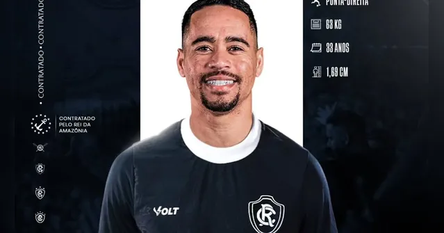 Imagem ilustrativa da notícia Na virada do ano: Remo confirma contratação de Yago Pikachu 