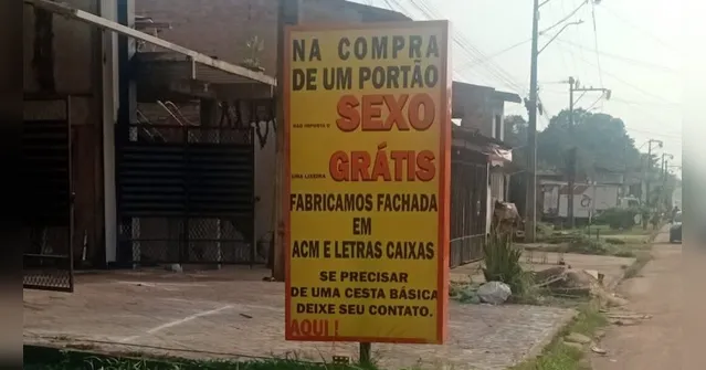 Imagem ilustrativa da notícia Anúncio chama atenção de moradores em Marituba: "Sexo grátis"