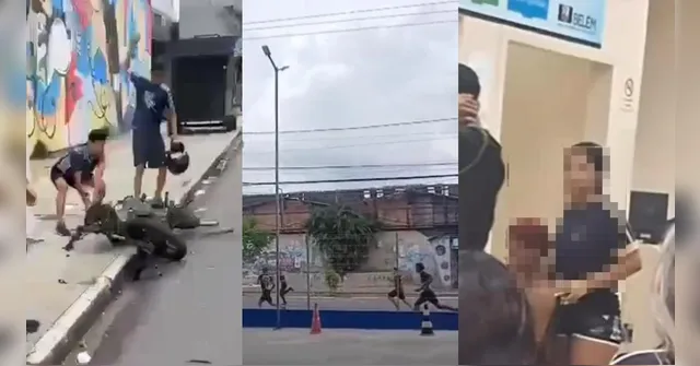 Imagem ilustrativa da notícia VÍDEO: Torcedores entram em confronto antes da Supercopa Grão-Pará