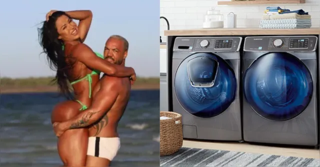 Imagem ilustrativa da notícia Belo e Gracyanne disputam na Justiça máquina de lavar