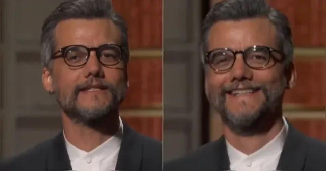 Imagem ilustrativa da notícia VÍDEO: reação de Wagner Moura ao perder Oscar para Michael Jordan