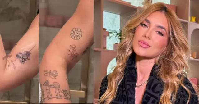 Imagem ilustrativa da notícia Virginia explica significado de novas tatuagens; confira!