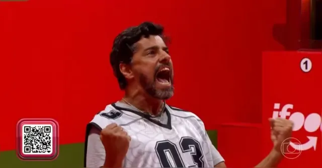 Imagem ilustrativa da notícia Alberto Cowboy se torna Líder pela 4ª vez no BBB 26