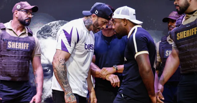 Imagem ilustrativa da notícia Coletiva de luta de Kleber Bambam e Davi Brito termina em briga