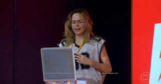 Imagem ilustrativa da notícia BBB 26: Ana Paula vence Prova do Líder e garante vaga do TOP 10