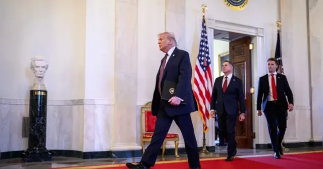 Imagem ilustrativa da notícia Em carta à Noruega, Trump diz que não se vê 'obrigado a pensar na paz'