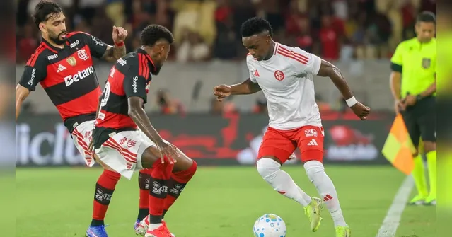 Imagem ilustrativa da notícia Flamengo e Inter ficam no 1x1 no Maracanã pelo Brasileirão