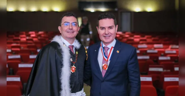 Imagem ilustrativa da notícia MP condecora ministro Jader Filho com Colar de Mérito Institucional